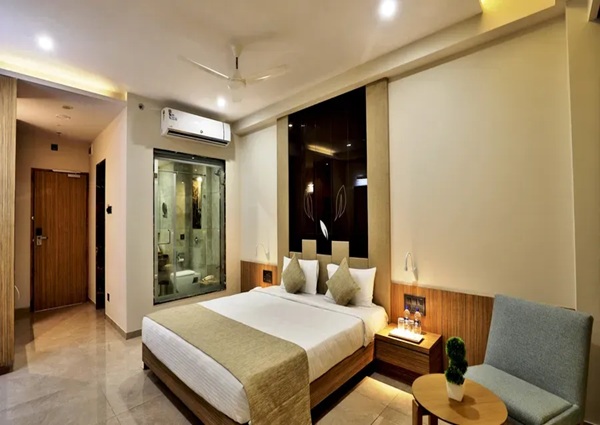 Spacious Deluxe Room at VITS Devbhumi Dwarka with premium comfort