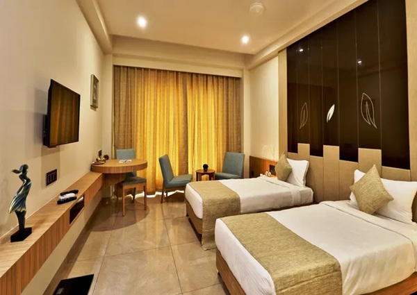 Executive Room at VITS Devbhumi Dwarka with modern interiors and comfortable amenities